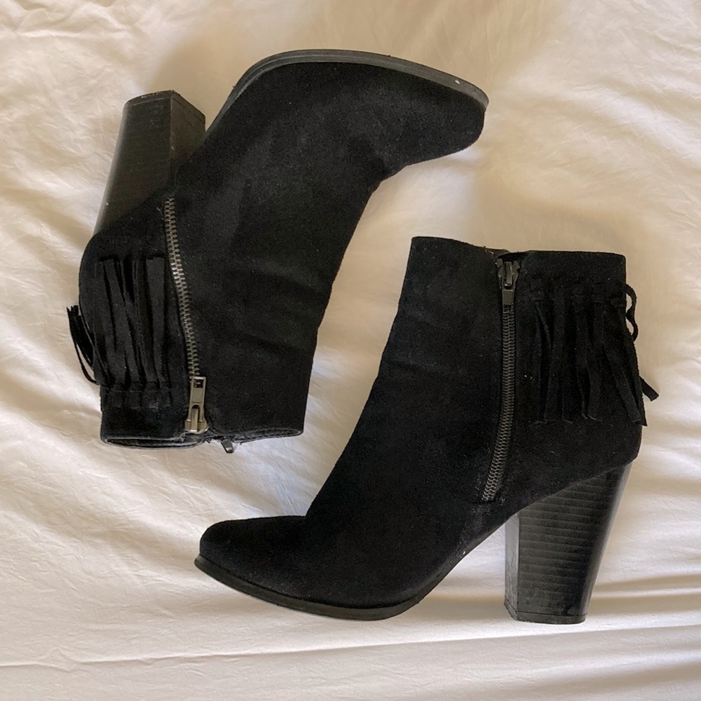 Just Fab Black booties